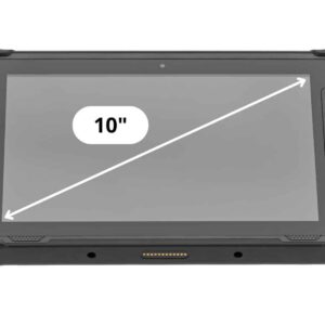 RUGGED Tab 10 N100 Entry Industrie-Tablet mit 10-Zoll-Display für mobile Feldeinsätze.